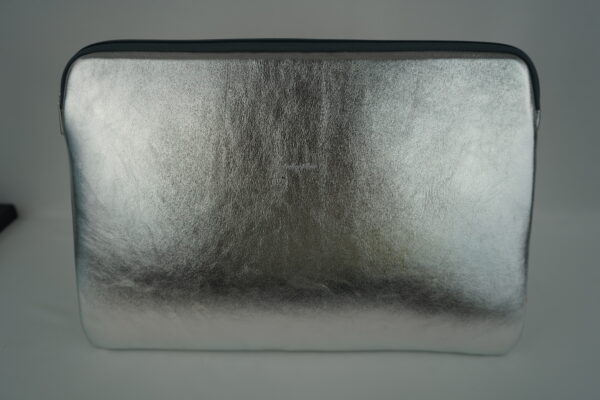 Etui Ordinatueur/I pad 15 pouces cuir vachette métallisé